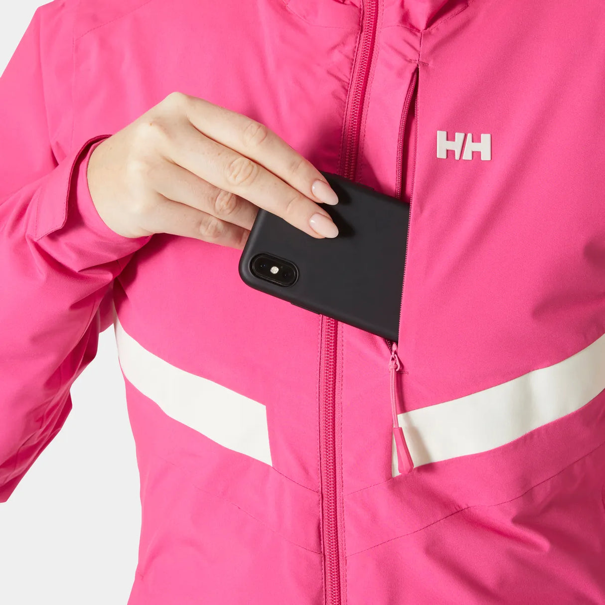 Helly Hansen Women's Edge 3.0 Ski Jacket Skijakke Dame - Dragon Fruit