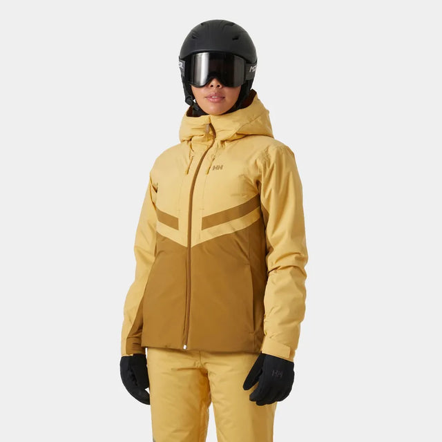 Helly Hansen Women's Edge 3.0 Ski Jacket Skijakke Dame - Sand - Sand