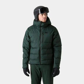 Helly Hansen Men's Kvitfjell Race Puffy Ski Jacket Skijakke Herre - Dark Jungle - Dark Jungle - 66043_418-1-onbody1