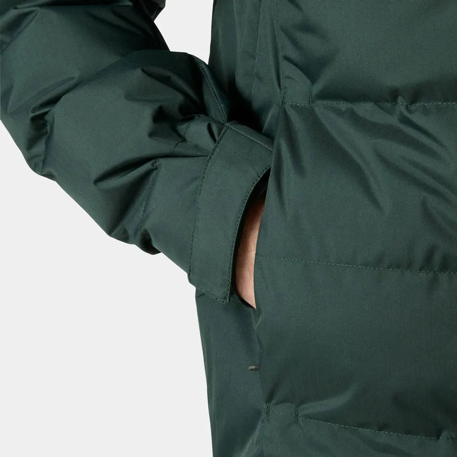 Helly Hansen Men's Kvitfjell Race Puffy Ski Jacket Skijakke Herre - Dark Jungle - - 66043_418-2-feature4