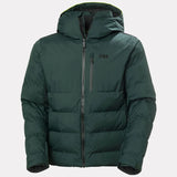Helly Hansen Men's Kvitfjell Race Puffy Ski Jacket Skijakke Herre - Dark Jungle - - 66043_418-4-front
