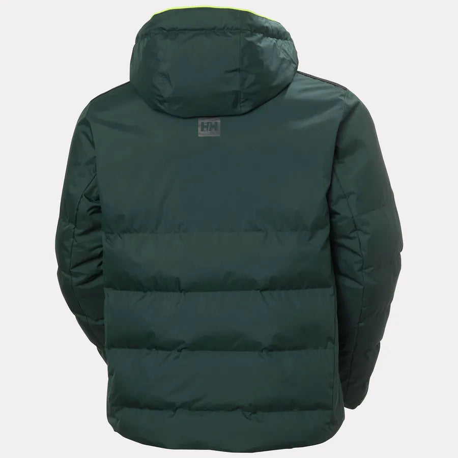 Helly Hansen Men's Kvitfjell Race Puffy Ski Jacket Skijakke Herre - Dark Jungle - - 66043_418-5-back