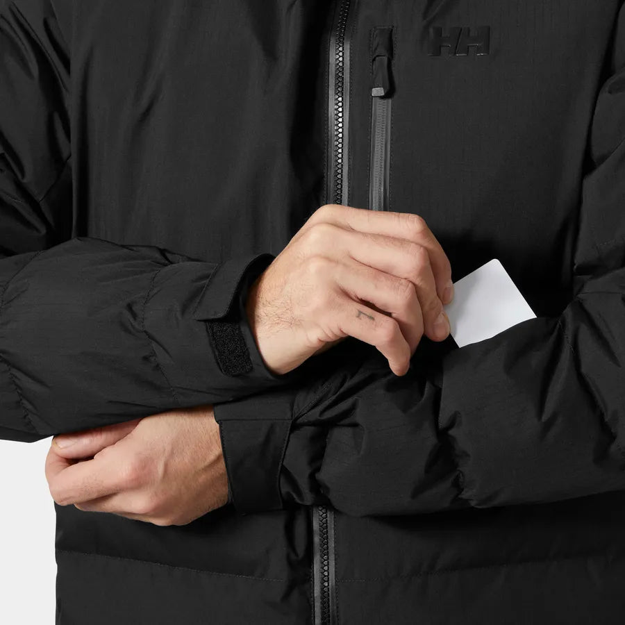 Helly Hansen Men's Kvitfjell Race Puffy Ski Jacket Skijakke Herre - Black
