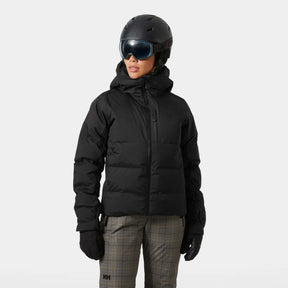 Helly Hansen Women's Kvitfjell Race Puffy Ski Jacket Skijakke Dame - Black - Black