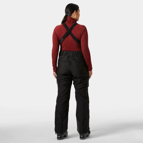 Helly Hansen Women's Powderqueen Bib Pants 2.0 Skibukser Dame - Black -