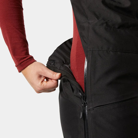 Helly Hansen Women's Powderqueen Bib Pants 2.0 Skibukser Dame - Black -