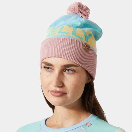 Helly Hansen Unisex Ridgeline Retro Ski Beanie Skihue Dame / Herre - Light Cyan - Light Cyan