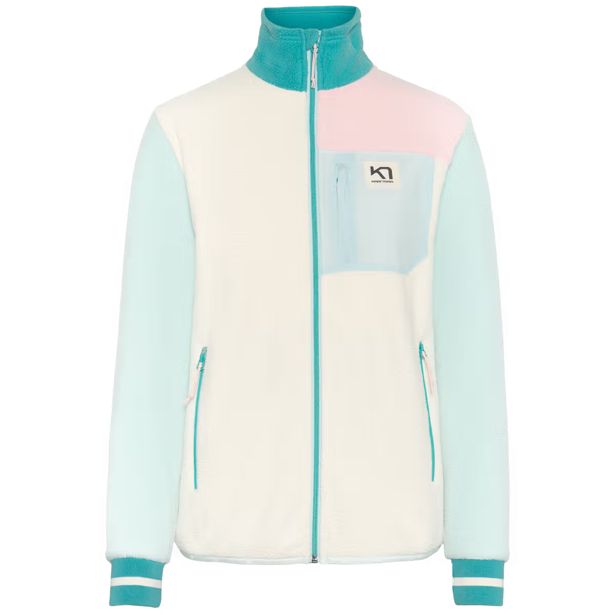 Kari Traa Røthe Midlayer Fleecetrøje Dame - Aquatic -