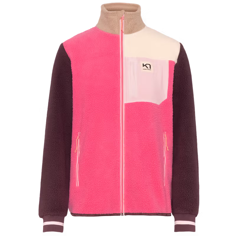 Kari Traa Røthe Midlayer Fleecetrøje Dame - Bubblegum