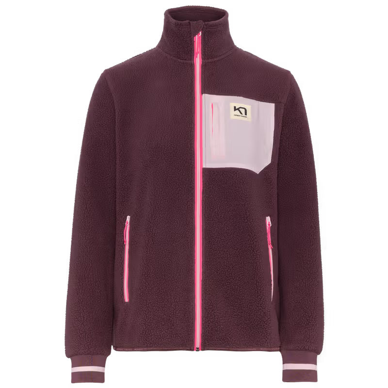 Kari Traa Røthe Midlayer Fleecetrøje Dame - Cocoa Powder