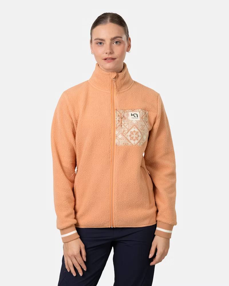 Kari Traa Røthe Midlayer Fleecetrøje Dame - Cork - Cork