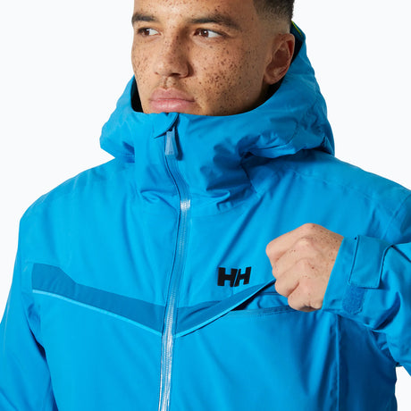 Helly Hansen Men's Panorama 2.0 Insulated Ski Jacket Skijakke Herre - Neptune Blue -