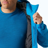 Helly Hansen Men's Panorama 2.0 Insulated Ski Jacket Skijakke Herre - Neptune Blue -