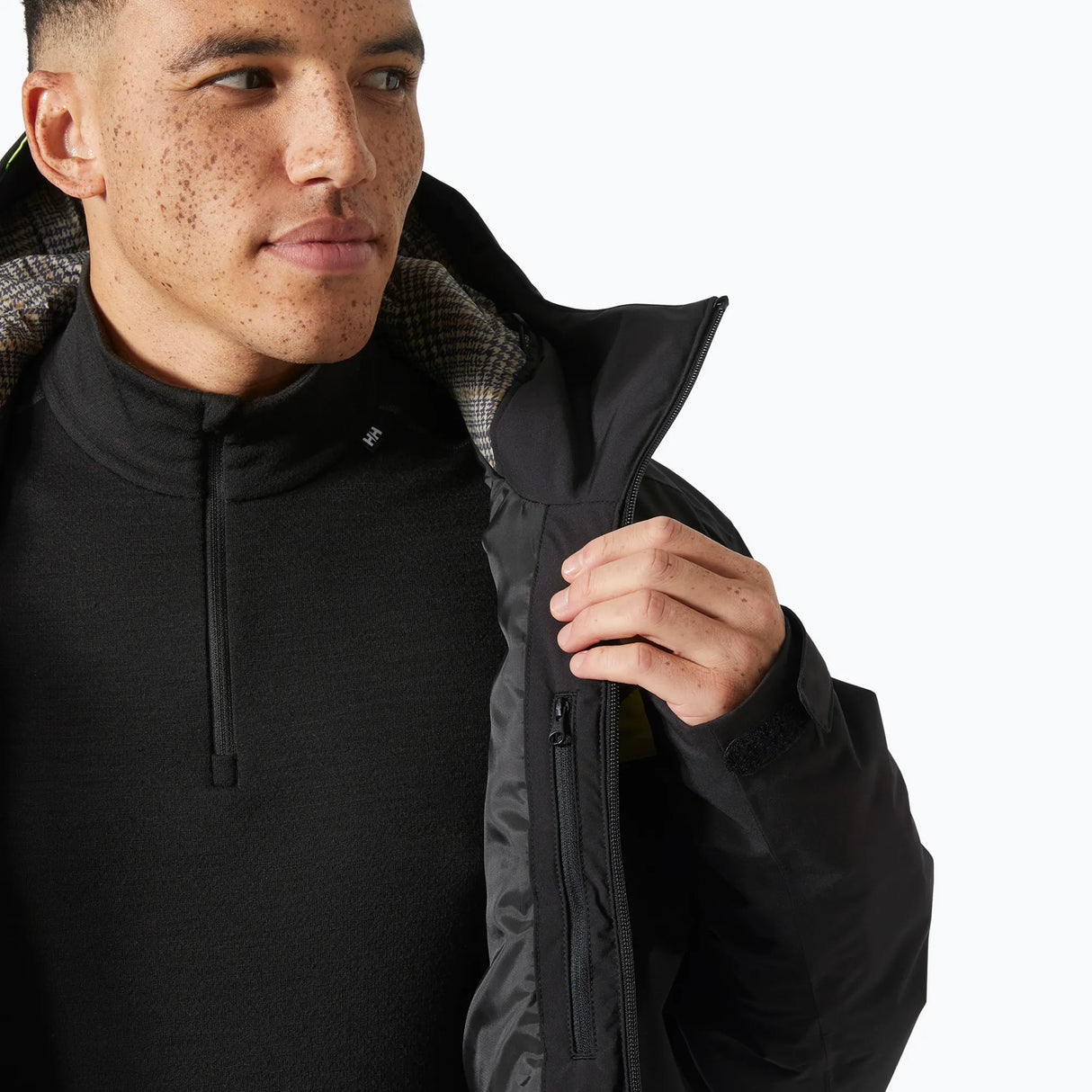 Helly Hansen Men's Panorama 2.0 Insulated Ski Jacket Skijakke Herre - Black -