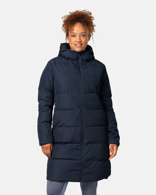 Kari Traa Julia Parka Vinterfrakke Dame - Dark Navy Blue - Dark Navy Blue