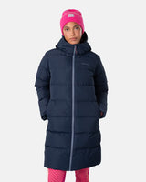 Kari Traa Julia Parka Vinterfrakke Dame - Royal - Royal