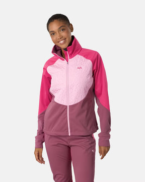 Kari Traa Louise Hybrid Jacket Jakke Dame - Plum - Plum