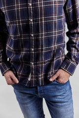 Sebago Ned Checked Shirt Ternet Skjorte Herre -