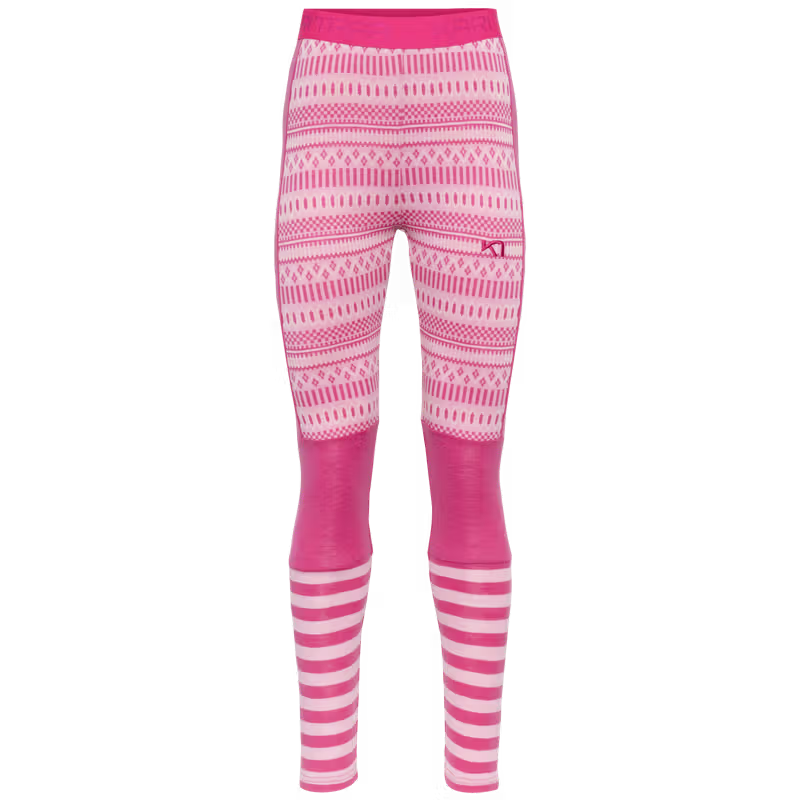 Kari Traa Åkle High Waist Pant Højtaljede Skiunderbukser Dame - Berry Pink -