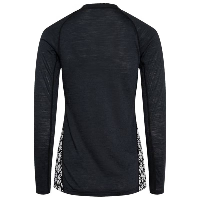 Kari Traa Lekker Long Sleeve Skiundertrøje Dame - Black -