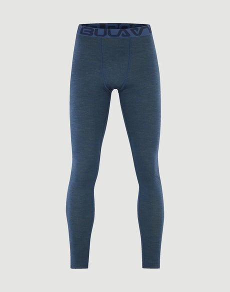 Bula Base Crew Skiundertøj Sæt Herre - Denim -