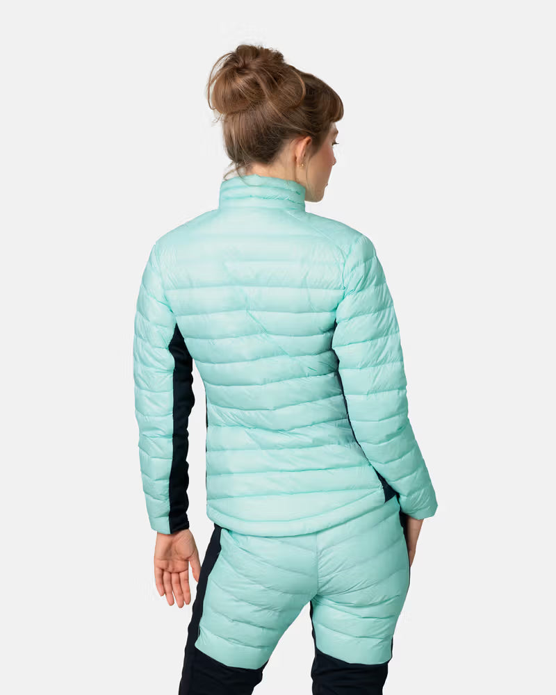 Kari Traa Emilie Down Jacket Dunjakke Dame - Bright Turquoise