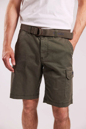 Sebago Outwashed Pocket Shorts Herre - Dark Sage