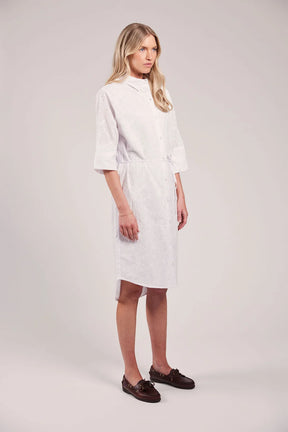 Sebago Felicia Broderie Anglaise Dress Kjole - White