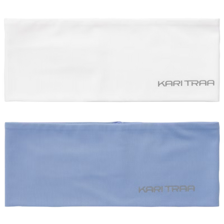 Kari Traa Nora Headband Pandebånd 2-pak - Iris - Iris One-size