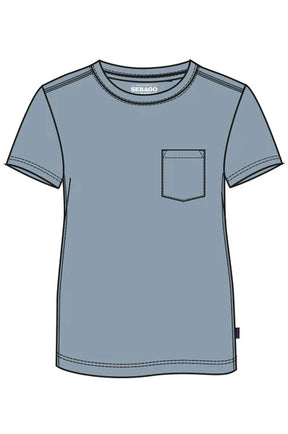 Sebago Slub Pocket Tee T-shirt Herre - Stone Grey - Stone Grey