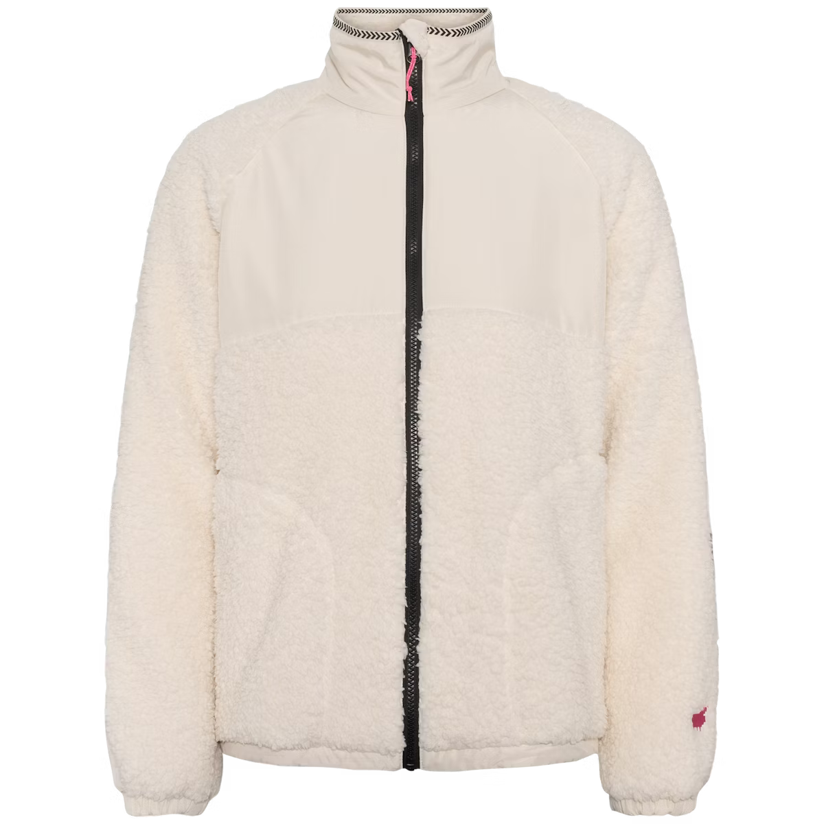 Kari Traa Olivia Jacket Fleecejakke Dame - Natural White -