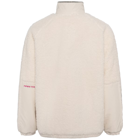 Kari Traa Olivia Jacket Fleecejakke Dame - Natural White -