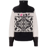Kari Traa Saga Knit Striktrøje Dame - Natural White -