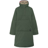 Kari Traa Malene Cape Frakke Dame - Thyme Green -