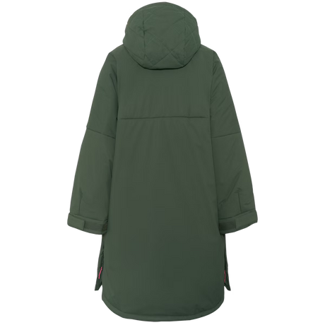Kari Traa Malene Cape Frakke Dame - Thyme Green -