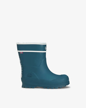 Viking Alv Jolly Kids Rubber Boots Gummistøvler Børn - Petrol - Petrol