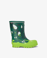 Viking Jolly Print Rubber Boots Gummistøvler Børn - Bottle Green/Multi - Bottle Green Multi