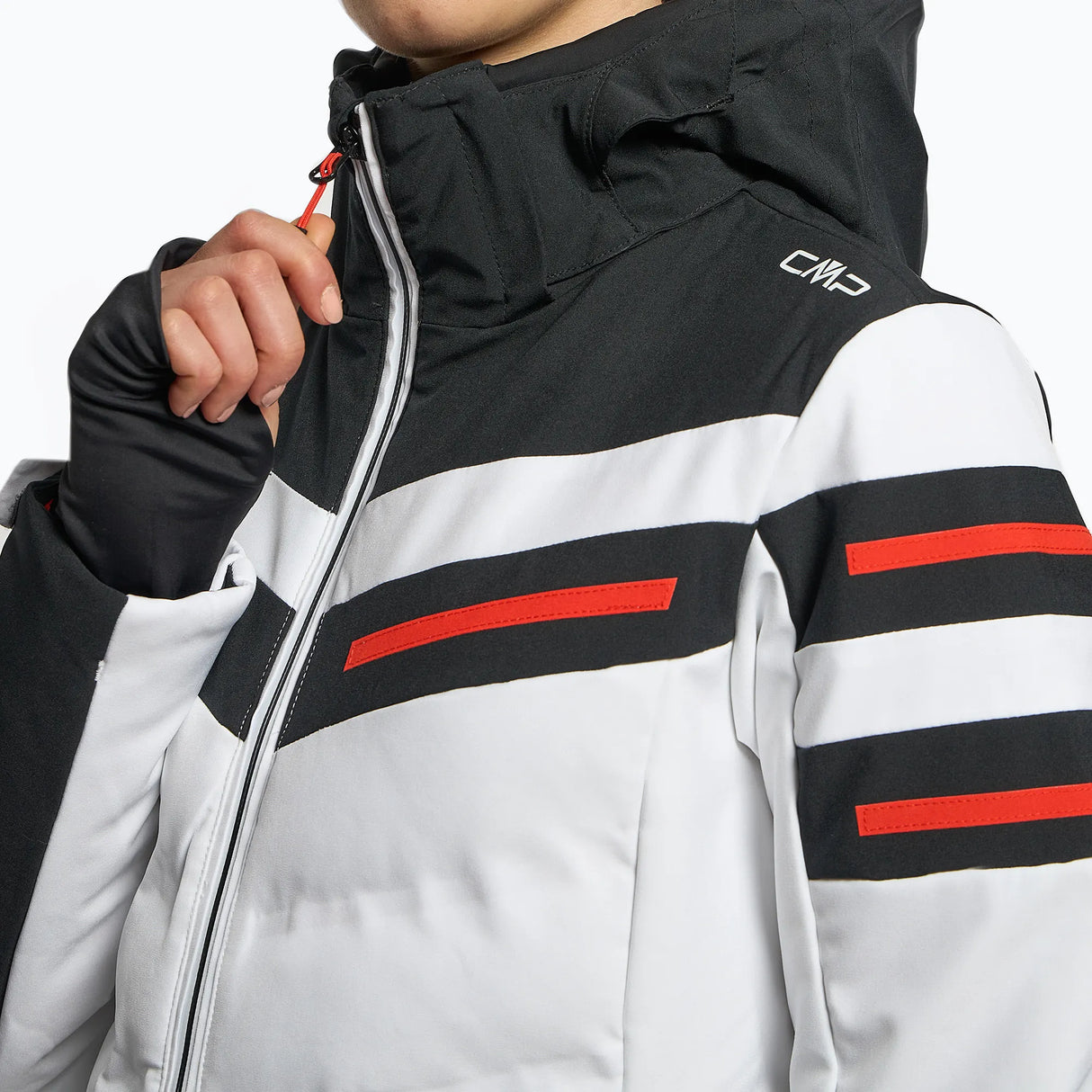 CMP Women's Ski Jacket Skijakke Dame - Black/White