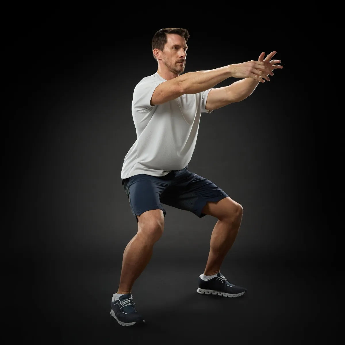 Musto Men's Evo Crew Sunblock Short-Sleeve T-shirt Herre - Navy -