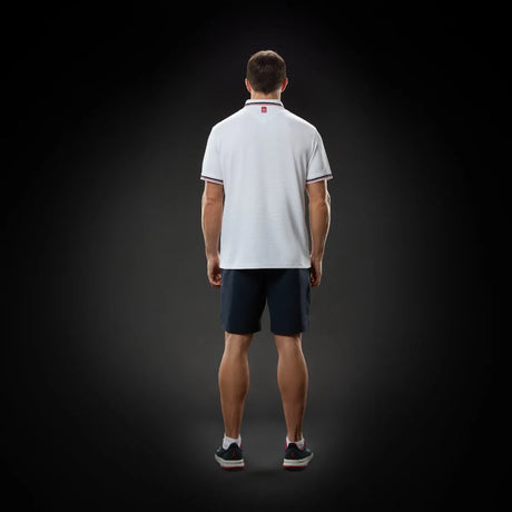 Musto Men's Evo Pro Lite Short-Sleeve Polo 2.0 Polo T-shirt Herre - White -
