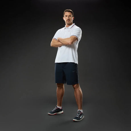 Musto Men's Evo Pro Lite Short-Sleeve Polo 2.0 Polo T-shirt Herre - White -
