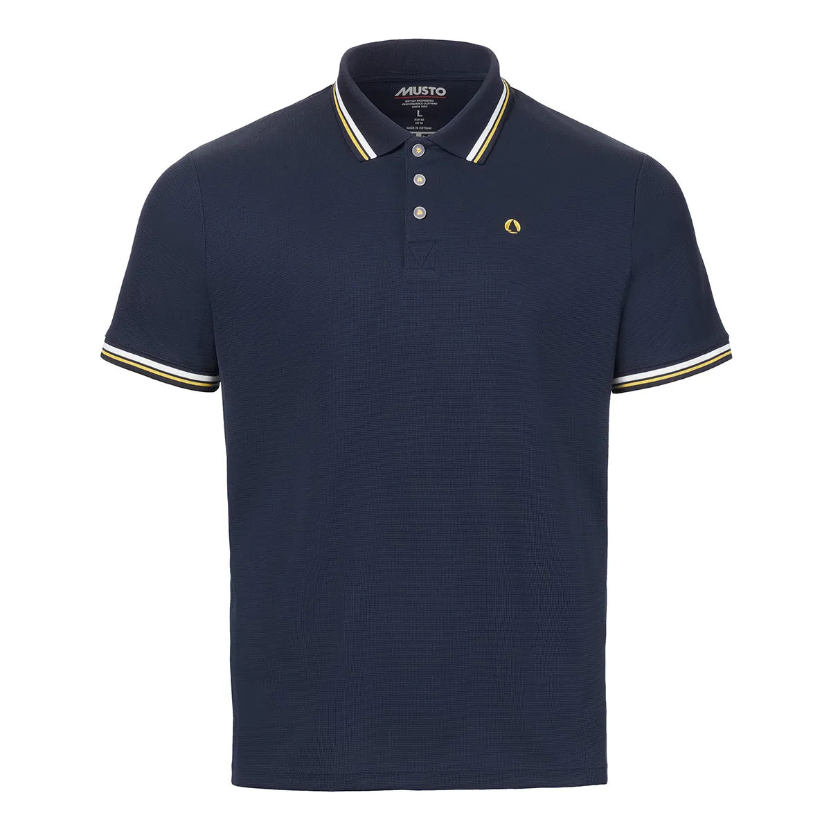 Musto Men's Evo Pro Lite Short-Sleeve Polo 2.0 Polo T-shirt Herre - Navy - Navy