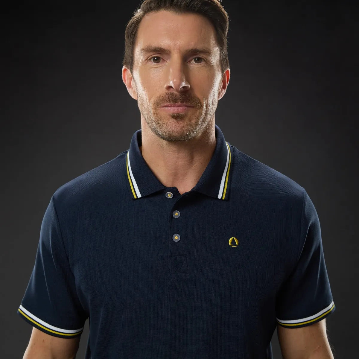 Musto Men's Evo Pro Lite Short-Sleeve Polo 2.0 Polo T-shirt Herre - Navy -