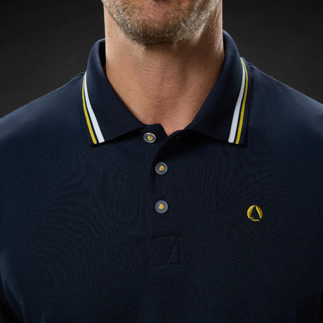Musto Men's Evo Pro Lite Short-Sleeve Polo 2.0 Polo T-shirt Herre - Navy -
