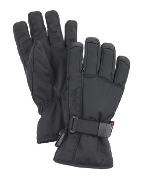 Hestra Isaberg Czone JR - 5 Finger - Black - Black