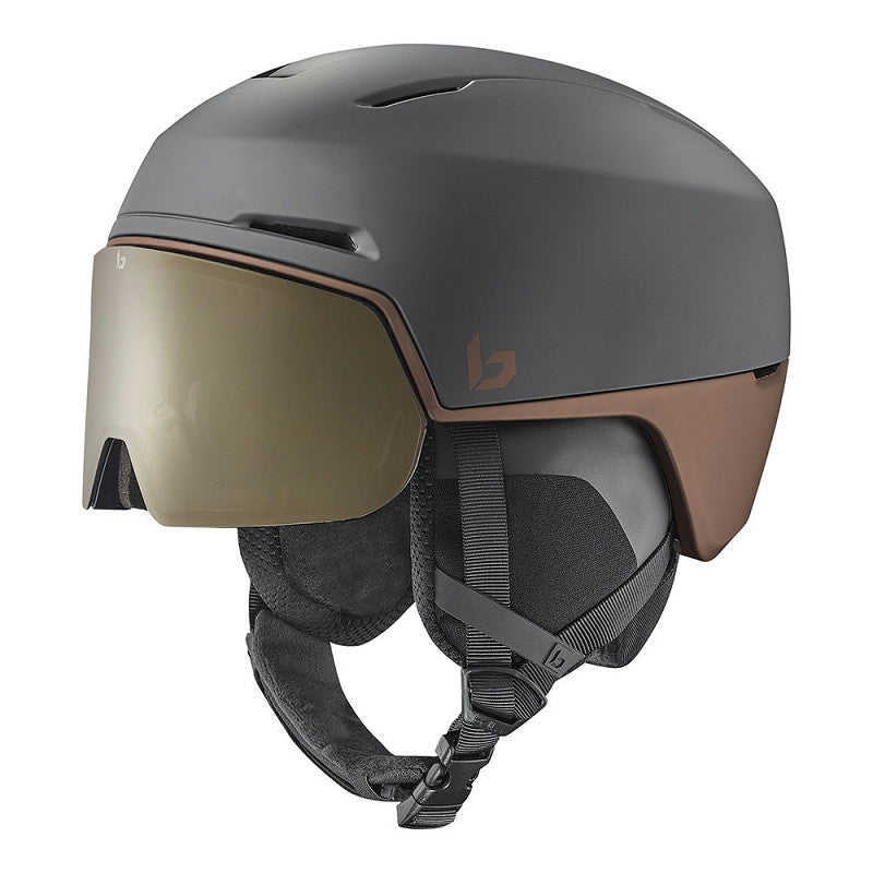 Bollé X-Fusion Plus Skihjelm Dame / Herre - Black & Brown Matte
