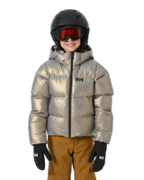 Helly Hansen Juniors' Nora Short Puffy Ski Jacket Skijakke Børn - Lynx - Lynx
