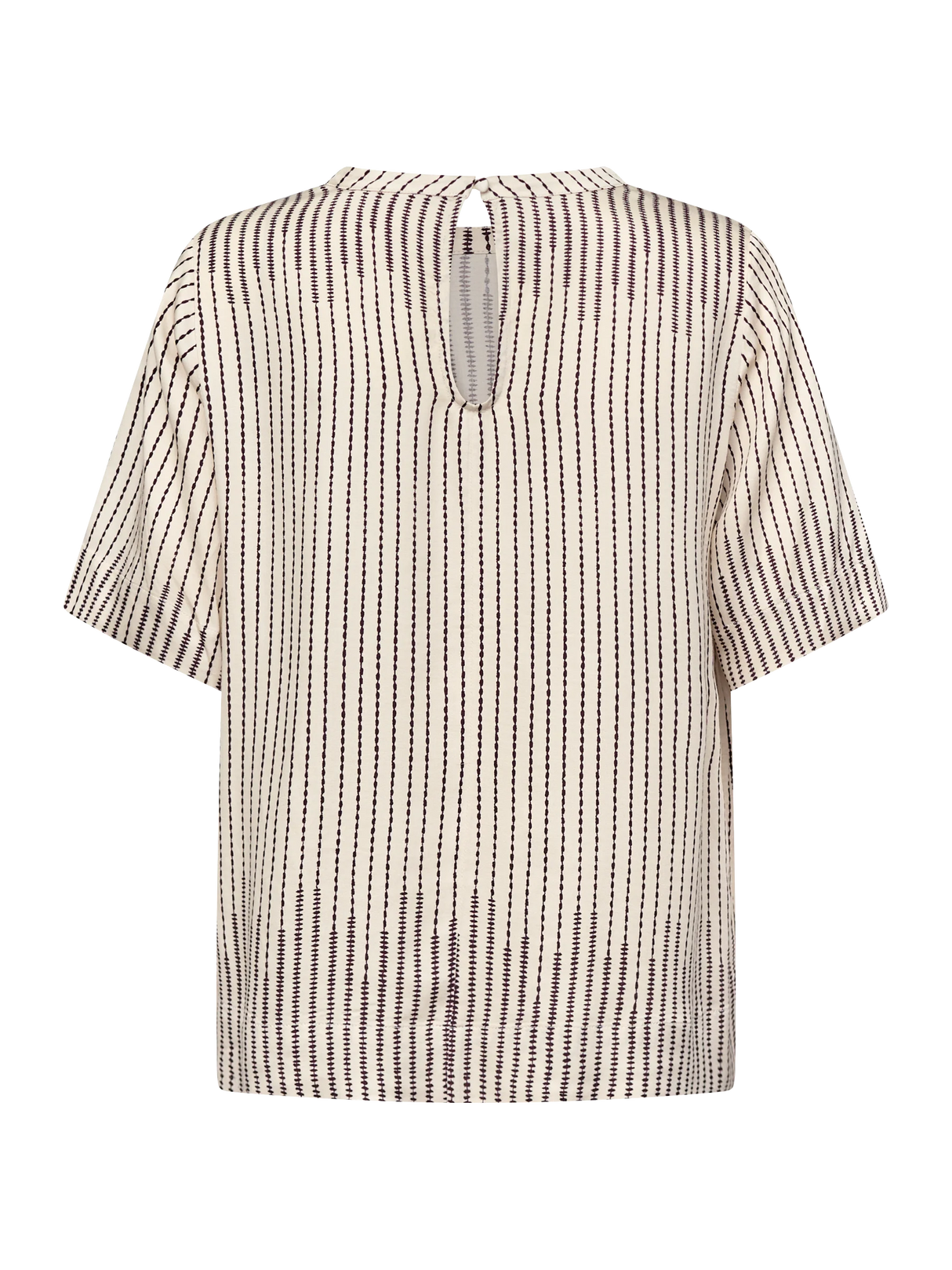 Redgreen Woman Addie Print Bluse Dame - Plum Pattern -
