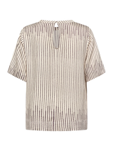 Redgreen Woman Addie Print Bluse Dame - Plum Pattern -