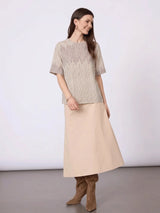 Redgreen Woman Addie Print Bluse Dame - Plum Pattern